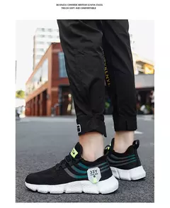 Sapatilhas Esportivas de Malha Respirável Masculina e Feminina, Leve, Casual, Ténis, Luxo, Masculino, Ténis, Marca - comprar online