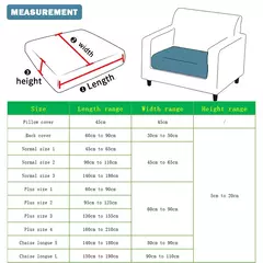 Sofá de pelúcia antiderrapante Slipcover, capa de sofá elástica para quarto, escritório, sala de estar, decoração de casa, sofá, protetor de móveis, 1pc