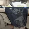 1 pçs suprimentos para animais de estimação cão carro isolamento traseiro net bloqueio proteção gaiola cão de estimação universal cerca carro rede segurança