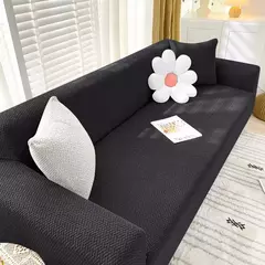 Capa de sofá Jacquard grosso para sala de estar, elástico, tudo incluído, capa de sofá, Stretch, em forma de L, sofá de canto Slipcovers, 1, 2, 3, 4 lugares