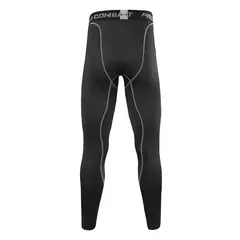 Calças de Compressão Masculina, Calças Justas Masculinas, Leggings Corrida, Treino Esporte Fitness, Joggings Quick Dry Fit, Calças de Treino, Nova - comprar online