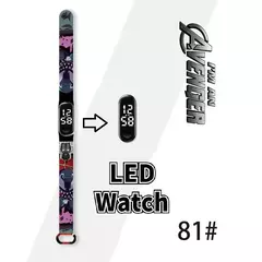 Imagem do Disney dos desenhos animados relógio infantil anime figura spiderman homem de ferro impressão led eletrônico à prova dwaterproof água esportes pulseira relógio crianças presentes