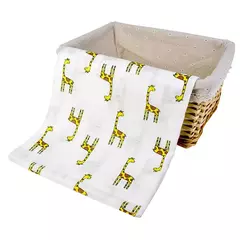 Imagem do Swaddle de musselina macia para bebé, cobertores infantis, envoltório recém-nascido, estilo Ins, 100% algodão, 120x110cm, 1pc