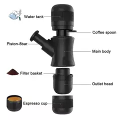 B82b-máquina de café de pressão manual, máquina de café expresso, escritório/casa, escritório, viagem ao ar livre na internet