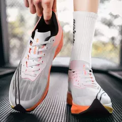 Sapatilhas Full Palm Carbon Plate para homens e mulheres, tênis de corrida, corrida de maratona, amortecedor, esportes, tênis, treinamento, novo - comprar online