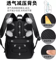 Bange Designer Laptop Bag para Homens, Mochilas escolares para meninos, Motocicleta, Tático, Negócios, Esportes, Mochila de Viagem - Wolf Magazine