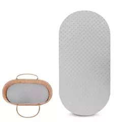 Imagem do Bebê Minky Basinet Folha Macio Stretchy Craddle Sheets Universal Fit Para Berço Colchão Pad Ampulheta Para Boys & Girls