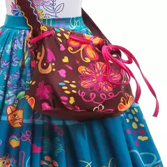 Traje menina charme disfarce vestido aniversário princesa tema festa fantasia roupas meninas carnaval traje - comprar online