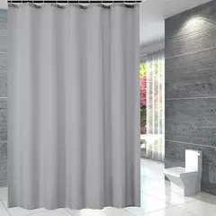 PEVA-Cortina de chuveiro do banheiro com ganchos, impermeável, espessamento, acessórios domésticos, 180x180cm - loja online