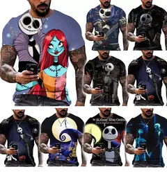 Camiseta masculina estampada em 3D, camiseta infantil, camiseta casual, desenho animado, diversão, verão, venda quente - loja online