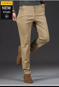 KUBRO-Calças de tecido fosco elástico para homens, calças formais, terno social, traje casual, primavera, outono, 2023 na internet