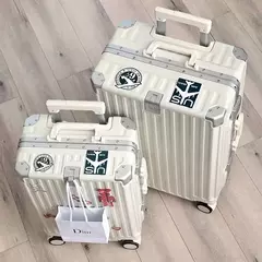 Mala de viagem com suporte para copos, bagagem rolante, estojo do trole, roda universal, bagagem de mão, saco de embarque, novo