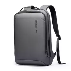 MARK RYDEN-Mochila Laptop Slim para Homens, Mochila Minimalista Empresarial, YKK Zipper, Resistente a Riscos, USB - Wolf Magazine