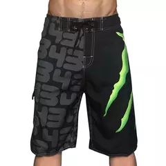 Calça casual de secagem rápida masculina, esporte fitness de lazer, tamanho grande, cinco shorts de surf, moda - loja online