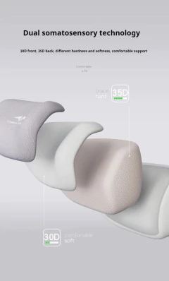 Acessório de encosto de cabeça de espuma de memória atualizado para cadeira de escritório ângulo de altura ajustável travesseiro de cabeça elástico suporte de pescoço almofada de descanso - loja online