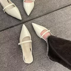 Mocassins femininos de veludo de luxo, mocassins de dedo apontado, sapatilhas pretas, novo design, moda primavera, 2022