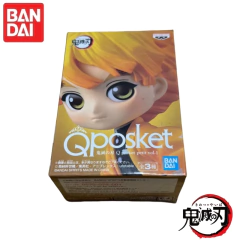 Imagem do Em estoque original bandai demon slayer q posket série shinobu kocho zenitsu agatsuma tanjiro kamado estatueta modelo colecionável