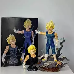 Dragon Ball Z Figura Majin Vegeta Anime Estatueta 22 cm PVC Figuras de Ação Decoração Coleção Modelo Brinquedos Crianças Presentes de Natal na internet