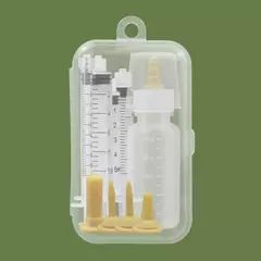 Conjunto de dispositivo de alimentação para animais de estimação, garrafa para cuidados com cães e gatos, seringa, dispositivo de alimentação para gatinhos recém-nascidos com garrafa de alimentação, dispositivo de medicação para cachorros na internet