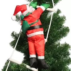 Imagem do Boneca de Escada Papai Noel, Decoração de Árvore de Natal, Porta Interior, Parede, Pingente, Presentes de Ano Novo