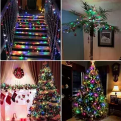 USB Bateria Operado LED String Light, Fio De Cobre, Guirlanda, Fada Iluminação Cordas, Natal, Festa De Casamento, Decoração Lâmpadas, 100-2m