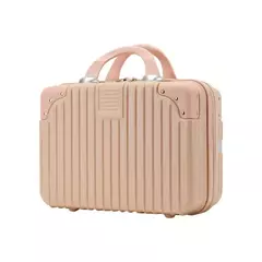 Mini Bagagem Cosmetic Box, Mão Bagagem Organizador, Maquiagem Case, Pequena Mala De Viagem, Caixa De Senha, Boarding Case, 14";;VERDADEIRO;;"D