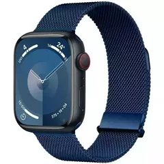 Imagem do Correia para Apple Watch Band, Pulseira Milanese, Cinto de Metal, 45mm, 44mm, 42mm, Ultra 49mm, 38mm, 40mm, 41mm, iWatch Series 9, 8, 7, 6, 5, 3, SE