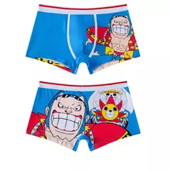 Imagem do Dragon ball calcinha masculina anime dos desenhos animados algodão boxer roupa interior boxers moda tricô flexibilidade respirável bolsa cuecas