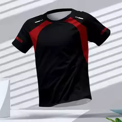 New Hot-Selling Outdoor Running Sports Respirável Quick-Secagem Roupas de Fitness Casual Wear Impressão 3D Em Torno Do Pescoço Adulto T-Shirt - Wolf Magazine