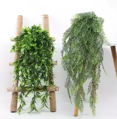 Persian Fern Leaves Vines, Planta Artificial Pendurada, Folha De Plástico, Grama, Festa De Casamento, Parede, Varanda, Decoração De Quarto De Casa, 90cm - Wolf Magazine