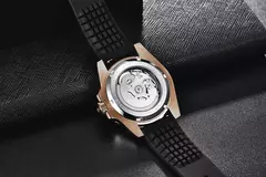 Pagani design esportes masculino relógio de pulso mecânico safira luxo relógio automático para homem aço inoxidável à prova dwaterproof água - Wolf Magazine