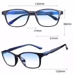 Óculos de leitura FG-Anti azul para homens, óculos presbíope, antifatigue, óculos de computador, além de 0.0, 1.0, 1.5, + 2.0, + 2.5, + 3.0, + 3.5, + 4.0, novo - Wolf Magazine