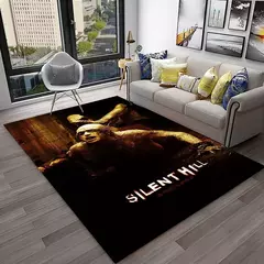 Silent Hill-Tapete antiderrapante para decoração de salas de jogos, tapete de na internet