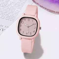 Imagem do Relógio de Pulso Quartzo de Silicone feminino, Pulseira Casual, Relógio Simplicidade, Marca Original, Presente para Senhoras, Nova Moda