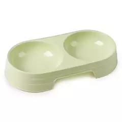 Tigelas duplas para animais de estimação, alimentador de água para comida de cachorro, aço inoxidável, prato para beber, gato, filhote de cachorro, suprimentos de alimentação, acessórios para cães pequenos - comprar online