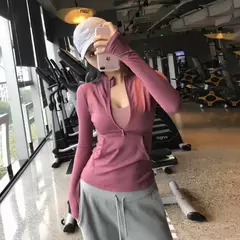 Camisas de ioga de manga comprida para mulheres, top esportivo, fitness, ginásio, roupas esportivas, push up, corrida, roupas de manga cheia, sutiã, 2024 - Wolf Magazine
