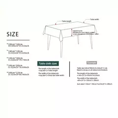 Toalha de mesa quadriculada temática do Natal, adequado para festas banquetes e restaurantes, decoração da cozinha - comprar online
