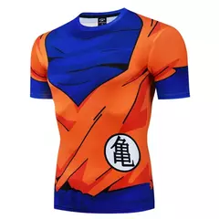 Camisas de Compressão de Secagem Rápida para Homens, Anime Goku Camisetas, Manga Curta, Vegeta Cosplay Costume Tops, Dragon Ball Z - loja online