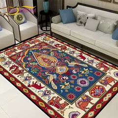 Tapete Persa Vintage para Sala de Estar, Quarto, Boêmia, Turco, Marrocos, Tapet na internet