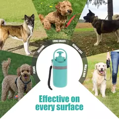 Saco de lixo exterior portátil para banheiro de animais de estimação, dispensador fecal de pá de seis garras para banheiro de cachorro - loja online