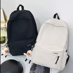 Mochila de nylon impermeável para adolescentes, mochila escolar para meninos e meninas, mochila de viagem, grande capacidade, moda criativa, estudantes
