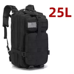 Impermeável Tactical Sports Bag, mochila de nylon resistente, mochilas ao ar livre para Trekking, pesca, caça, camping, caminhadas, 25L, 50L na internet