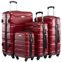 18'carry on mala de cabine, 22/26/30 polegada mala de viagem sobre rodas, rolamento conjunto de bagagem, mala trolley, alta capacidade - loja online