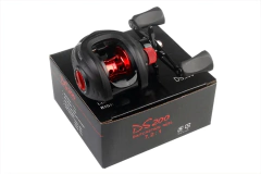 Carretel leve 7.2:1 relação de engrenagem roda de pesca de metal carretel de arremesso 8kg arrasto máximo de água salgada carretel de pesca de alta velocidade - comprar online