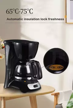 DMWD-Máquina De Café Espresso Latte Elétrica Semi-Automática, Mini Gotejamento Moka, Máquina De Cerveja De Café Americana, Caldeira De Chá, 0.6L - Wolf Magazine