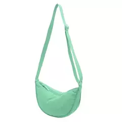 Nylon Hobos Bolsa de Ombro no Peito para Mulheres, Grande Capacidade, Viagem Crossbody, Meia Lua, Cinto Messenger Bags, Drop Shipping, Atacado na internet