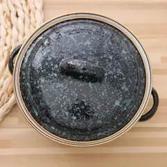 Imagem do Conjunto de panelas antiaderentes para cozinha, utensílios de cozinha, panelas e panelas, esmalte esmaltado, Morningel, 5PCs por conjunto