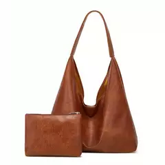 Sacola simples retro para mulheres, conhecimento de mão de embarque, bolsa de ombro grande, nova, 100 - Wolf Magazine