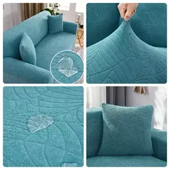 Capa de sofá Jacquard grossa para sala de estar, capa elástica de sofá de canto em forma de L, 1 lugares, 2 lugares, 3 lugares, 4 lugares - comprar online