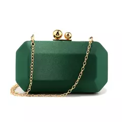 Mulheres Cetim Sacos de Noite, Bolsas de Corrente Metálica, Senhora Porta-Vestido, Bolsa Glitter, Brida Elegante, Festa, Casamento, Luxo, Moda - comprar online